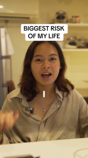 Wiwi announcing she has ninety days to turn her uncle's dessert shop around